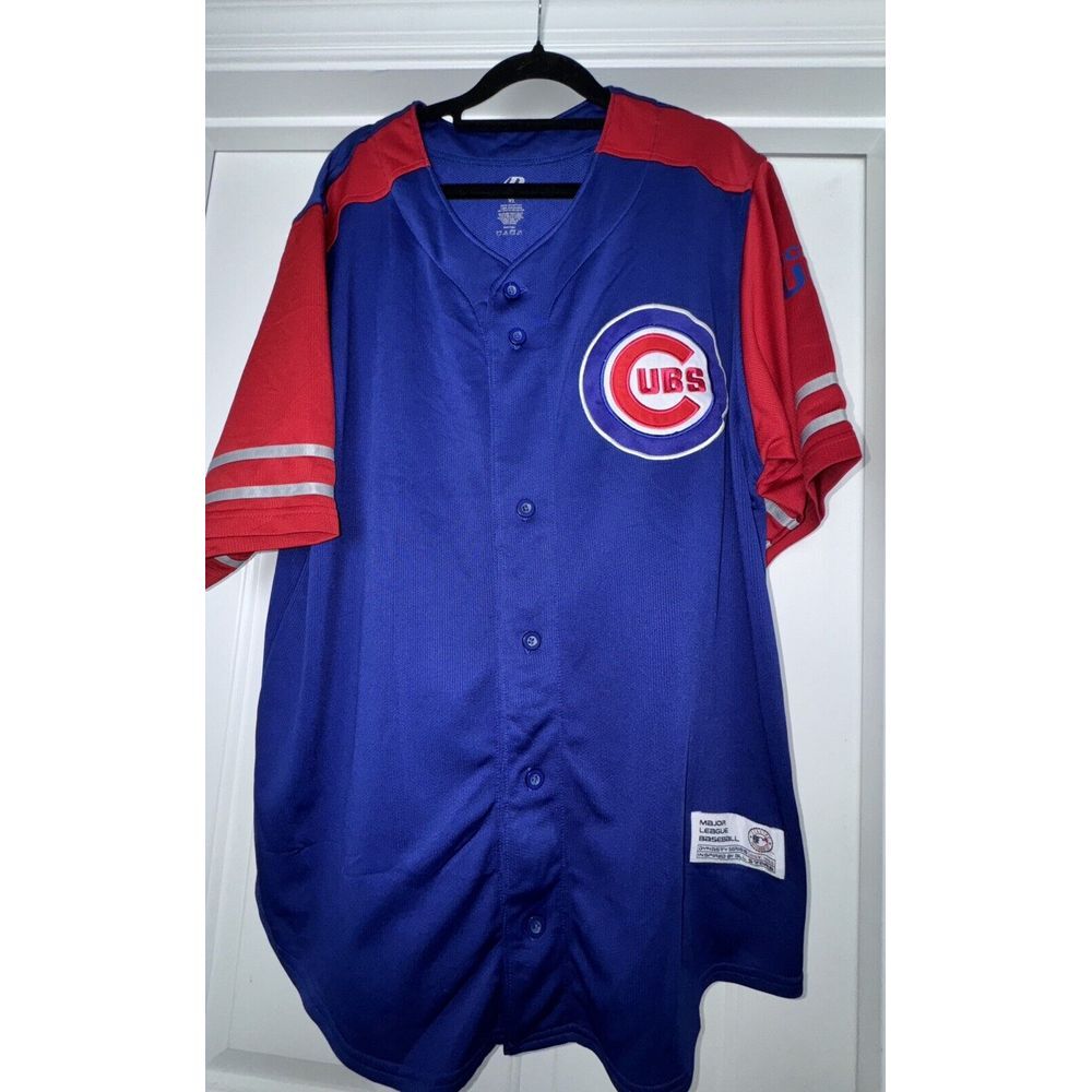 Chicago Cubs Full Button‎ Jersey XL